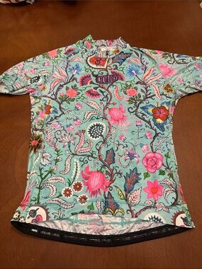 Cycology Secret Garden Floral Cycling Jersey